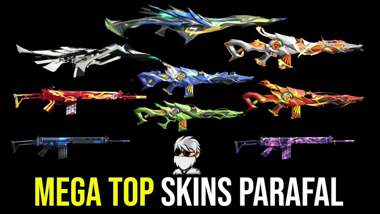 MEGATOP - TOP 10 SKINS DE PARAFAL 🔥 |SHADOWGAMES