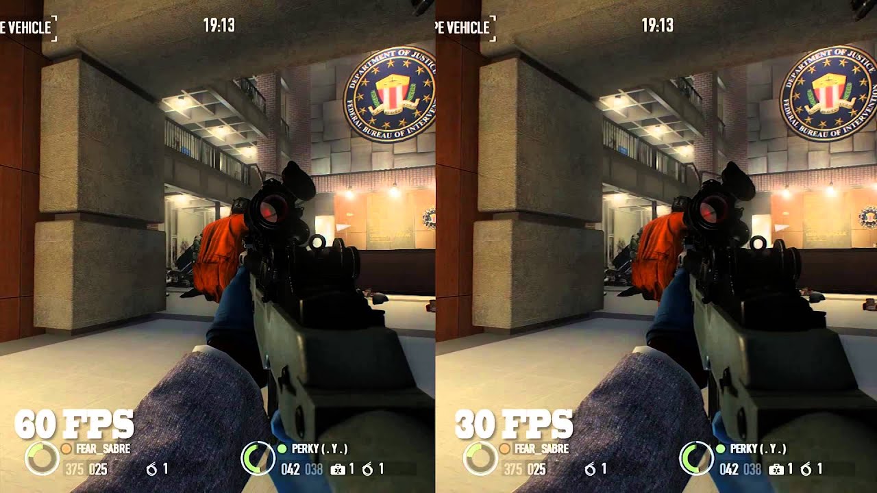 60FPS vs 30FPS: Payday 2