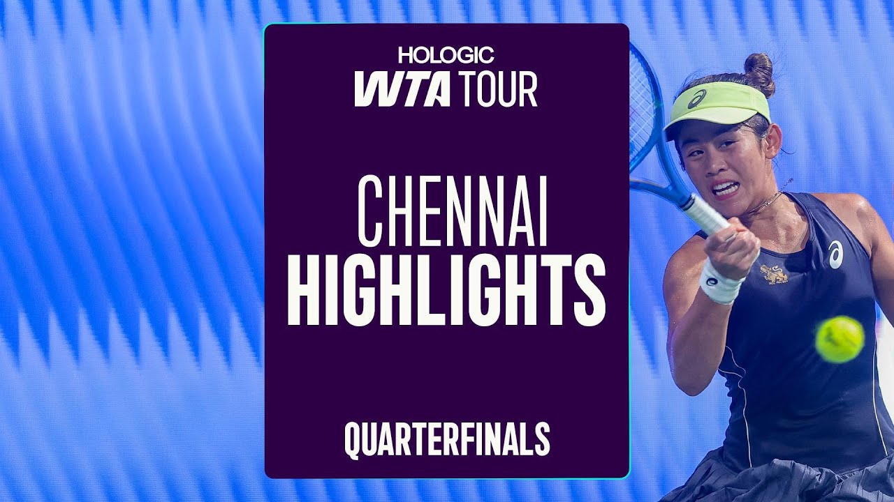 Quarterfinals in Chennai featuring Tararudee, Tjen, Birrell and more | WTA Match Highlights