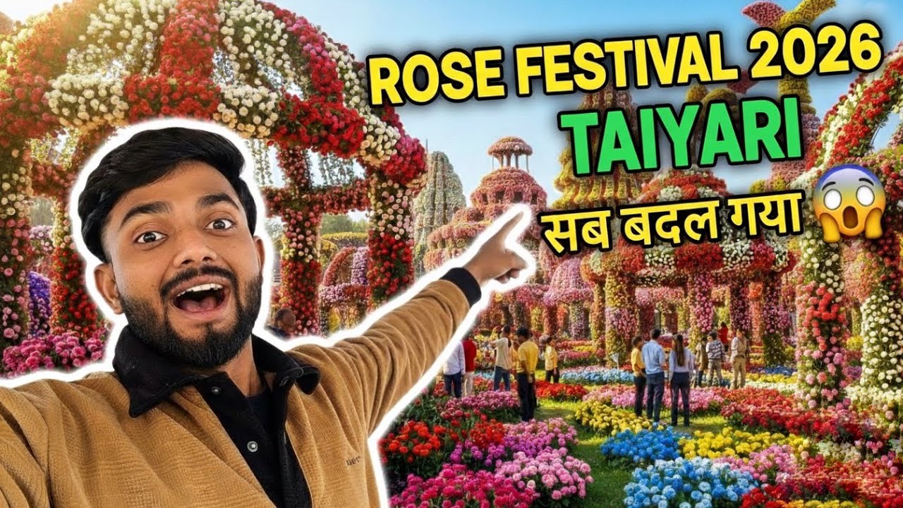 Rose Festival 2026 Preparation: Is Baar Kuch Alag Hone Wala Hai! 😍🌷