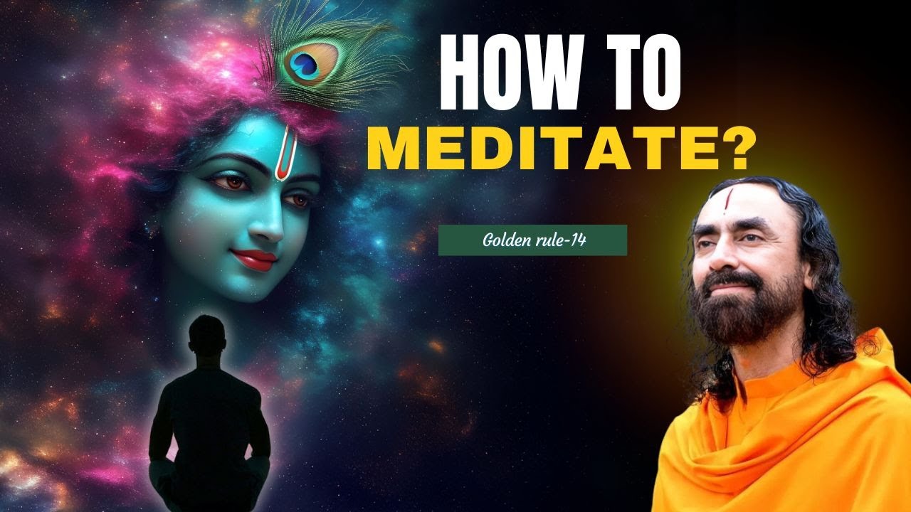 The MOST POWERFUL Meditation Technique for Mind, Body & Soul | How To MEDITATE🧘 - Swami Mukundananda