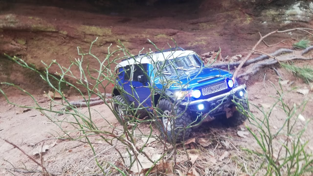 HB ZP 1007 Toyota FJ Cruiser - challenging trip