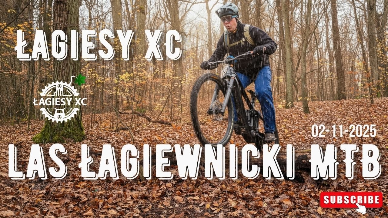 Deszczowy Las Łagiewnicki MTB | Łagiesy XC | Łódzkie Łagiewniki | Rowerem w Łodzi | 02.11.2025