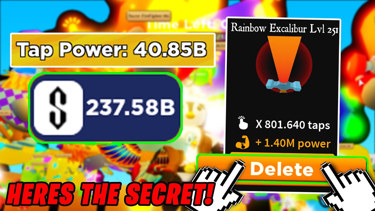 THE METHOD TOP LEVEL PROS WONT TELL YOU! (Do THIS) | Tapping Simulator