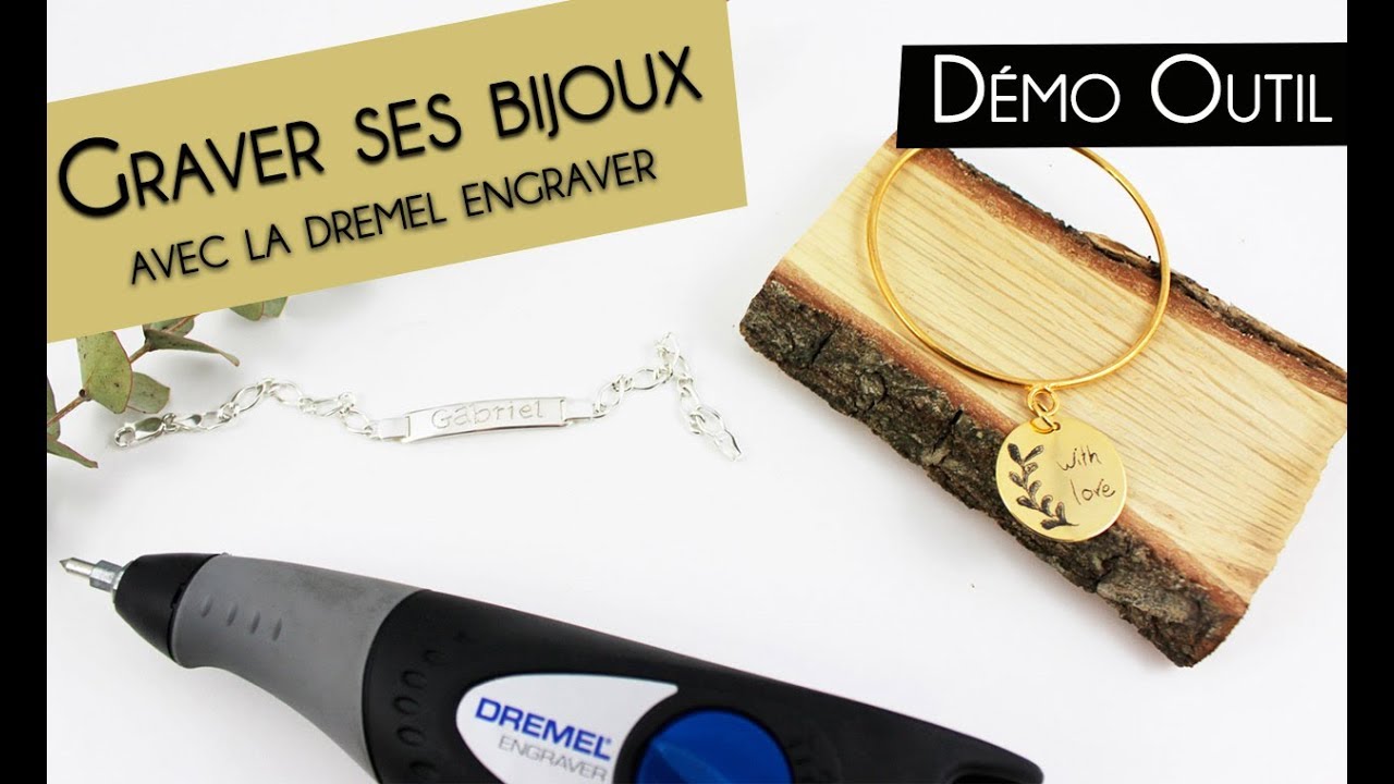 DIY Saint Valentin 💖 Comment graver ses bijoux avec la Dremel engraver ?
