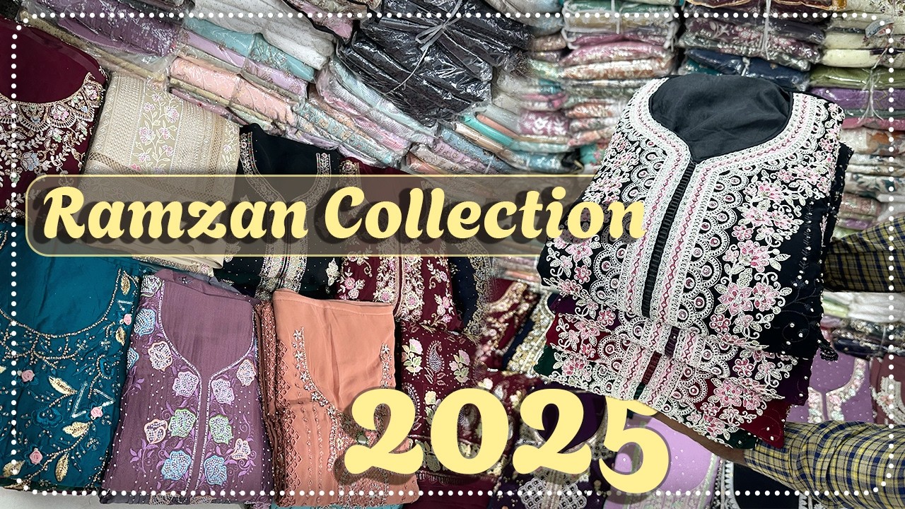 NEW Ramzan Collection 2025 | Latest Heavy Suits & Eid | Wholesale Ramzan Eid 2025 Trends in Surat