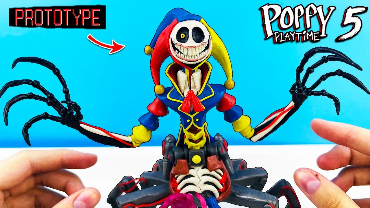 Making Prototype (Experiment 1006) Poppy Playtime Chapter 5 with Clay