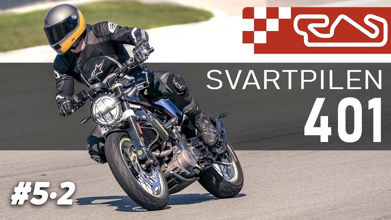 Husqvarna Svartpilen 401 -  Circuit Barcelona Catalunya Trackday Highlights - 4K POV