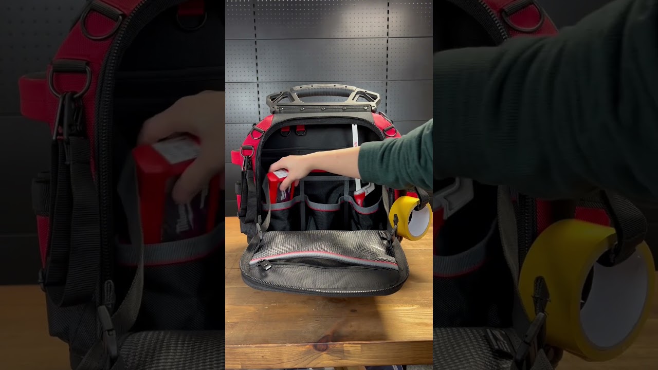NEW Milwaukee PACKOUT&trade; 38cm Closed Tote Tool Bag #shorts #tools #milwaukee