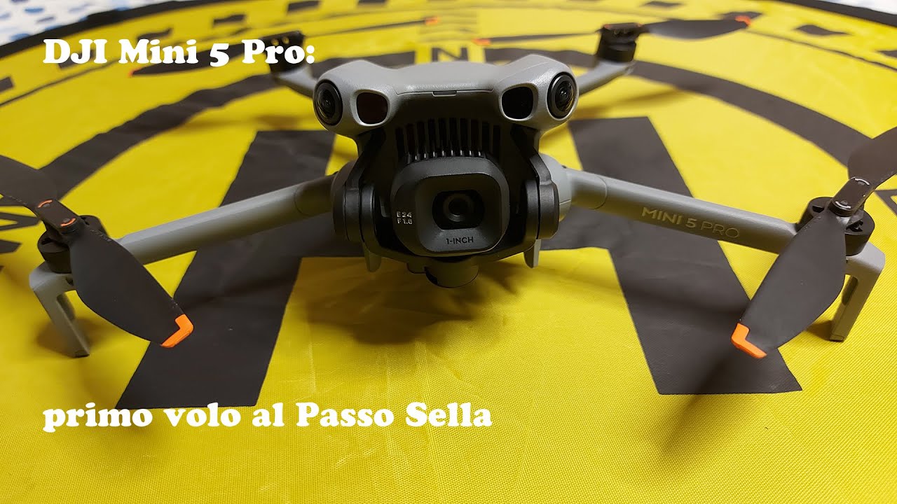 DJI Mini 5 Pro: il primo volo