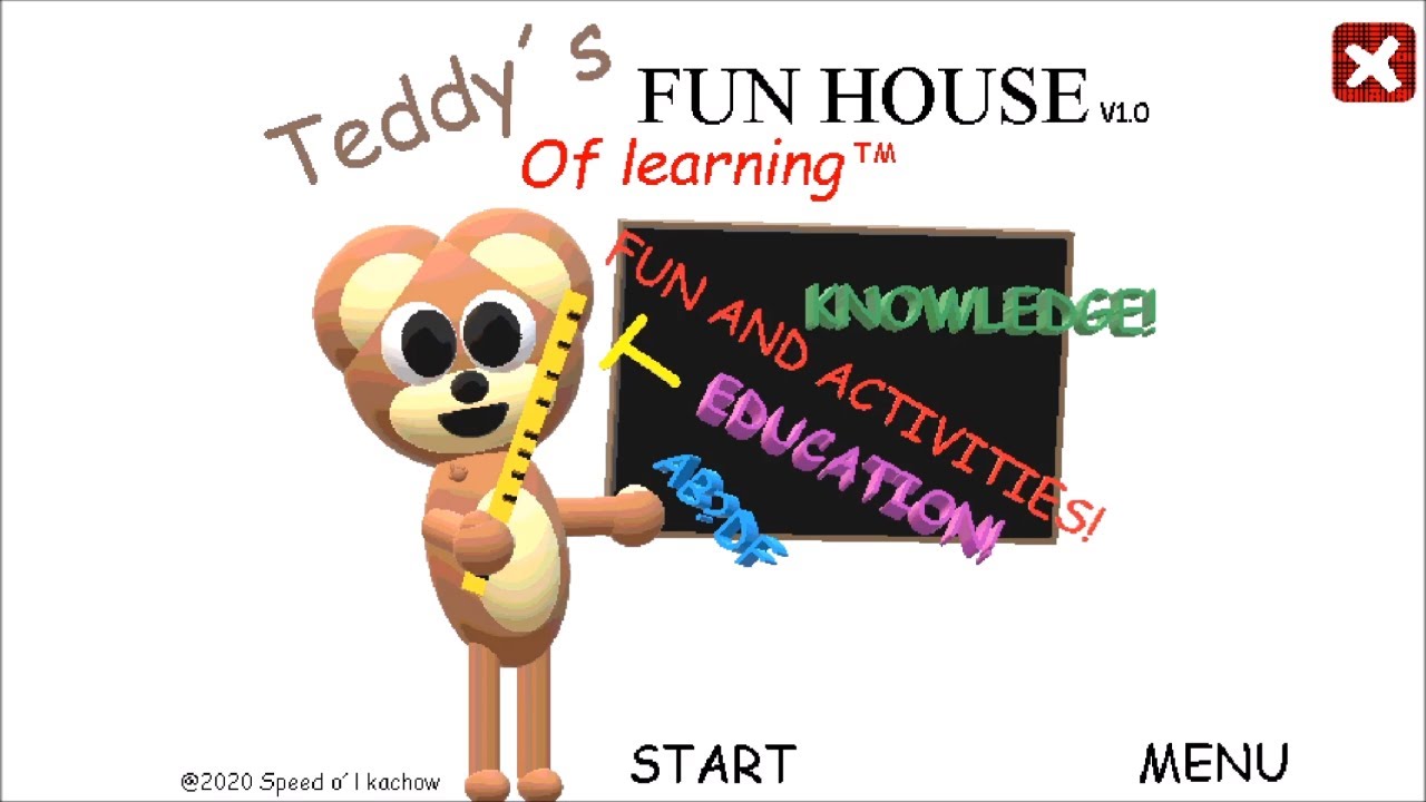 TEDDY'S FUN HOUSE OF LEARNING | Baldi's Basics in Education and Learning