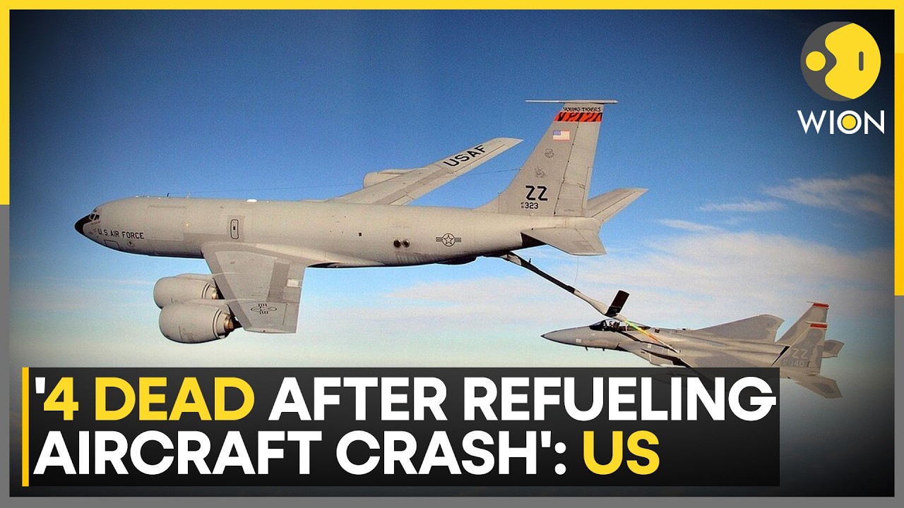 US: 4 Dead After KC-135 Refueling Aircraft Crash | Israel Destroys Bridge In Southern Lebanon | WION