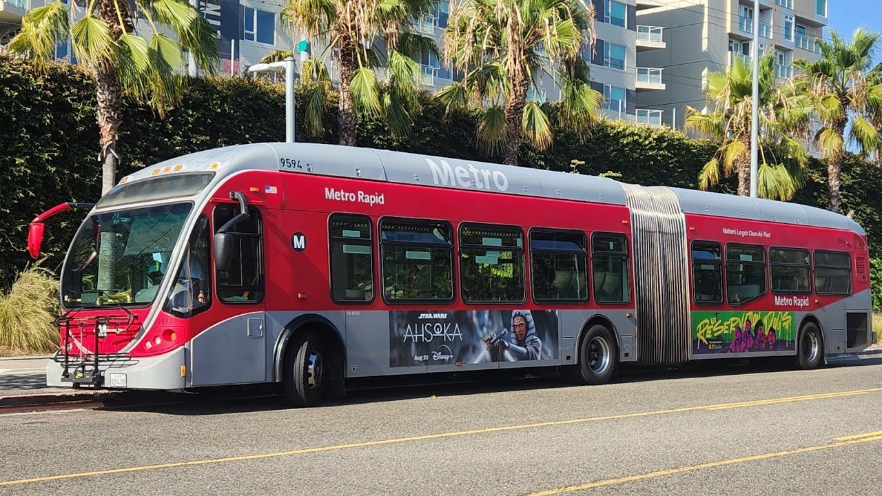 LACMTA 2008 NABI 60-BRT CNG #9594