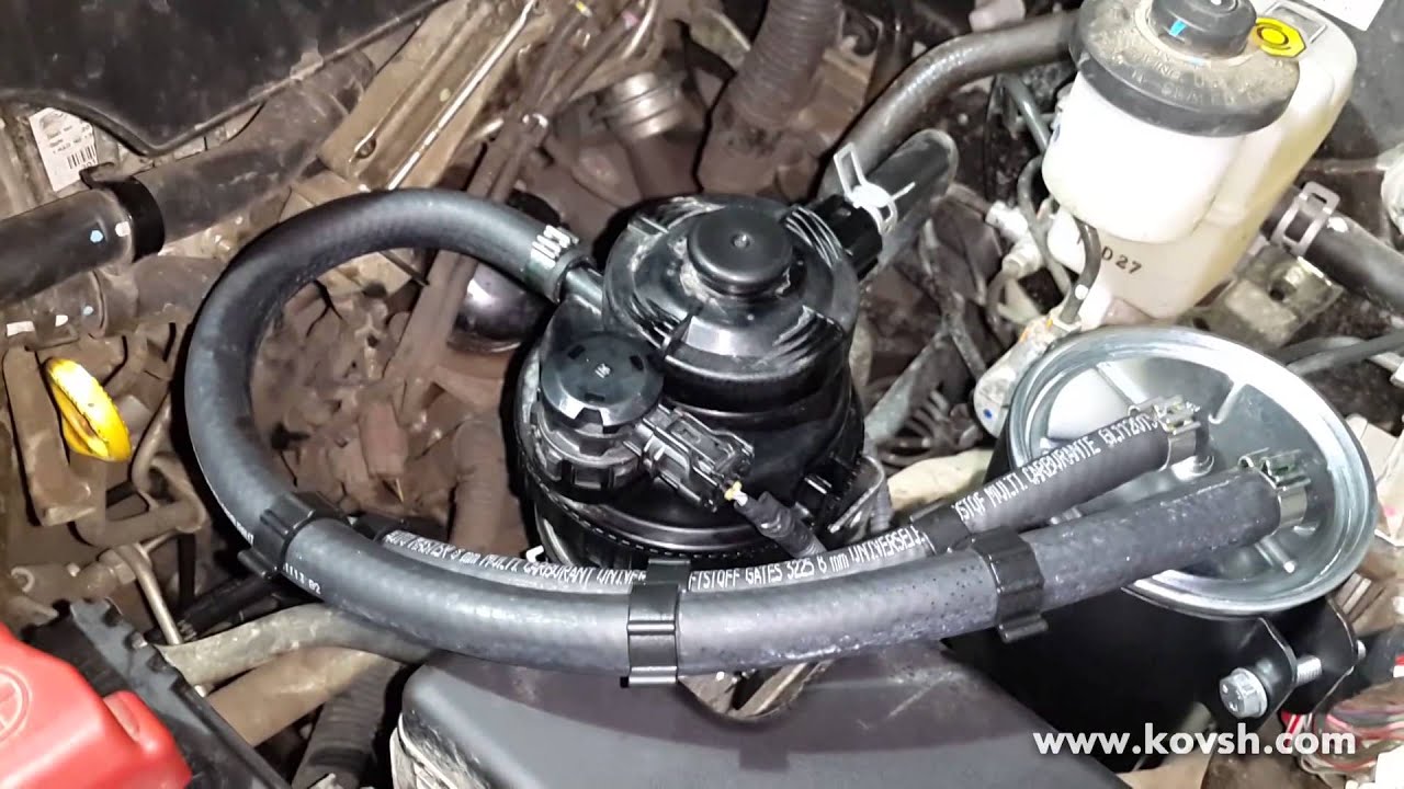 Установка дополнительного топливного фильтра на Toyota Hilux