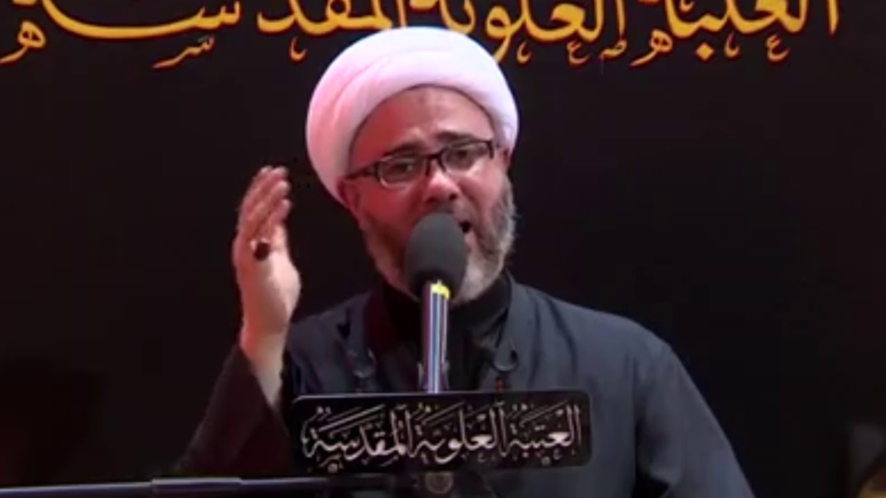 نوم فوق الرمح نوم العافية | الشيخ مصطفى الموسى - نعي حسيني حزين