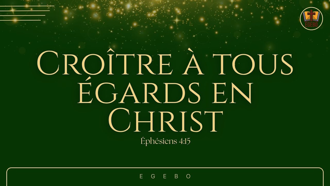 EGEBO | Service d'adoration et de louange du dimanche 4 janvier 2026