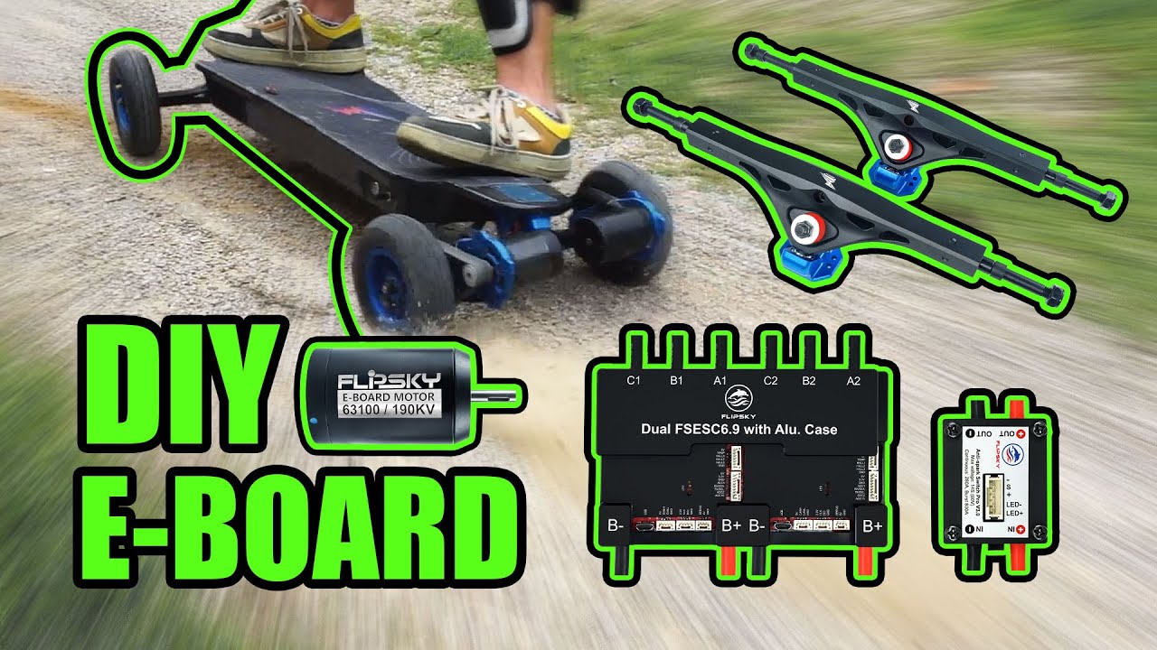 Building a DIY Electric Skateboard | FLIPSKY Parts