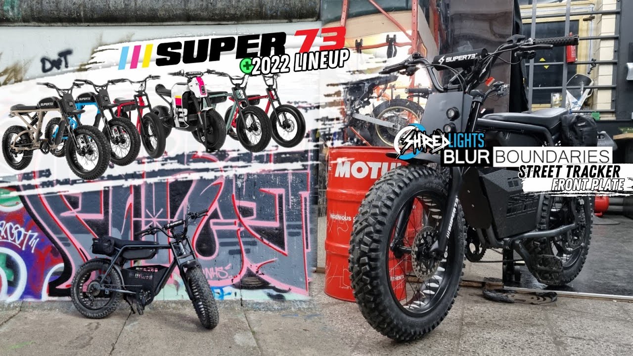 Super73 ZX Mods: BLUR Boundaries Front Plate + Super73 EU 2022 Lineup