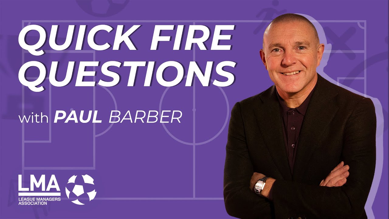 Quick Fire Questions with Brighton CEO Paul Barber