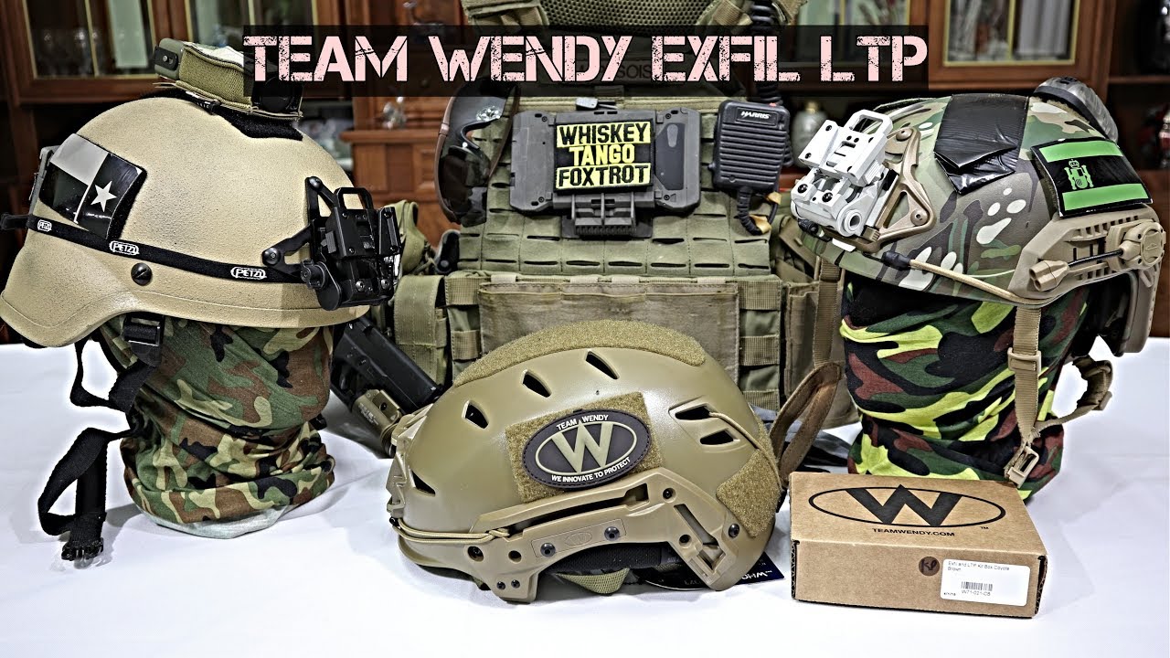 TEAM WENDY EXFIL LTP - REVIEW - AIRSOFT ESPAÑA - CASCO DEFINITIVO PARA EL AIRSOFT