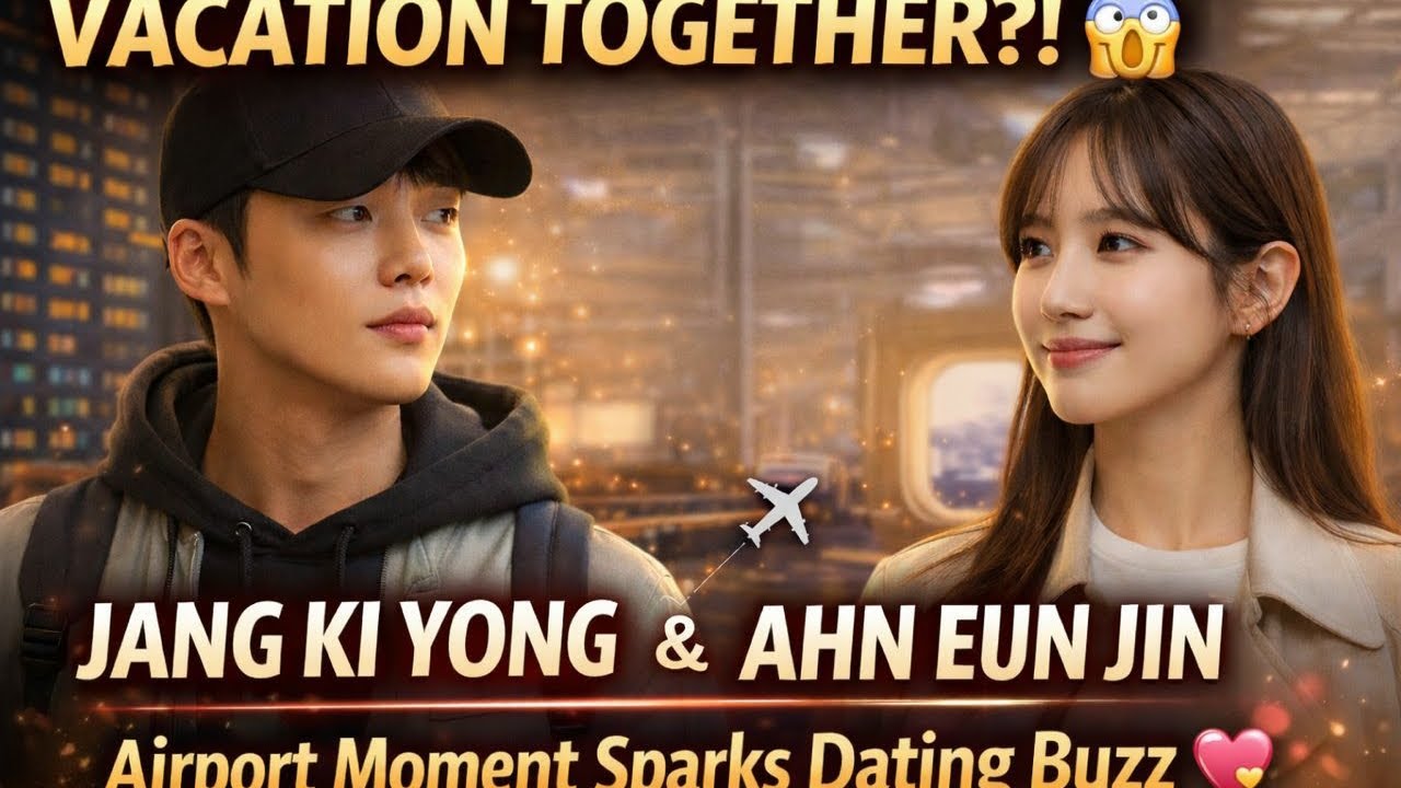 Vacation Together?! 😱 Jang Ki Yong & Ahn Eun Jin’s Airport Sighting Fuels Explosive Dating Rumors ✈️
