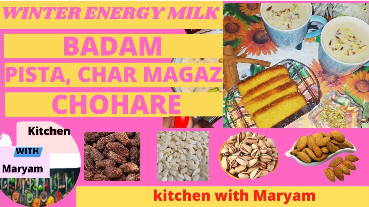 Winter Energy Milk....  recipe by khani foods....