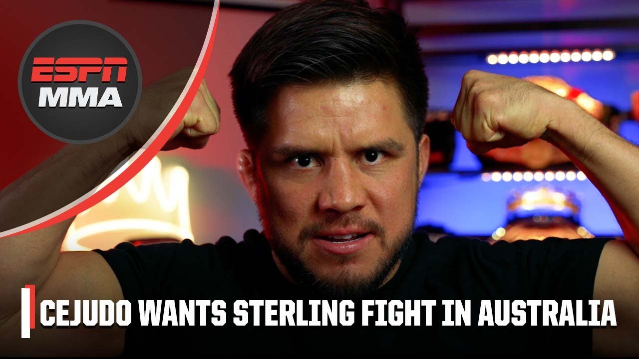 Henry Cejudo calls Aljamain Sterling a tune-up fight, describes his road to becoming C4 | ESPN MMA