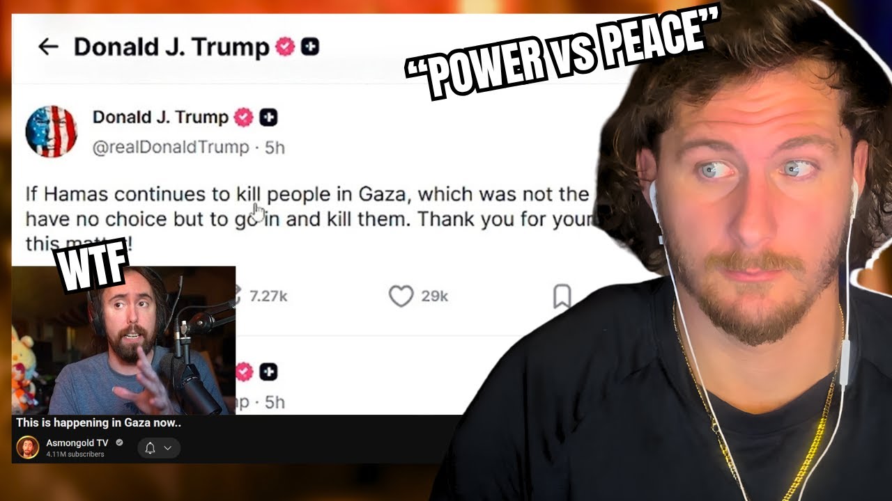 This Is whats happening in Gaza | Trizashi Reacts To Asmondgold