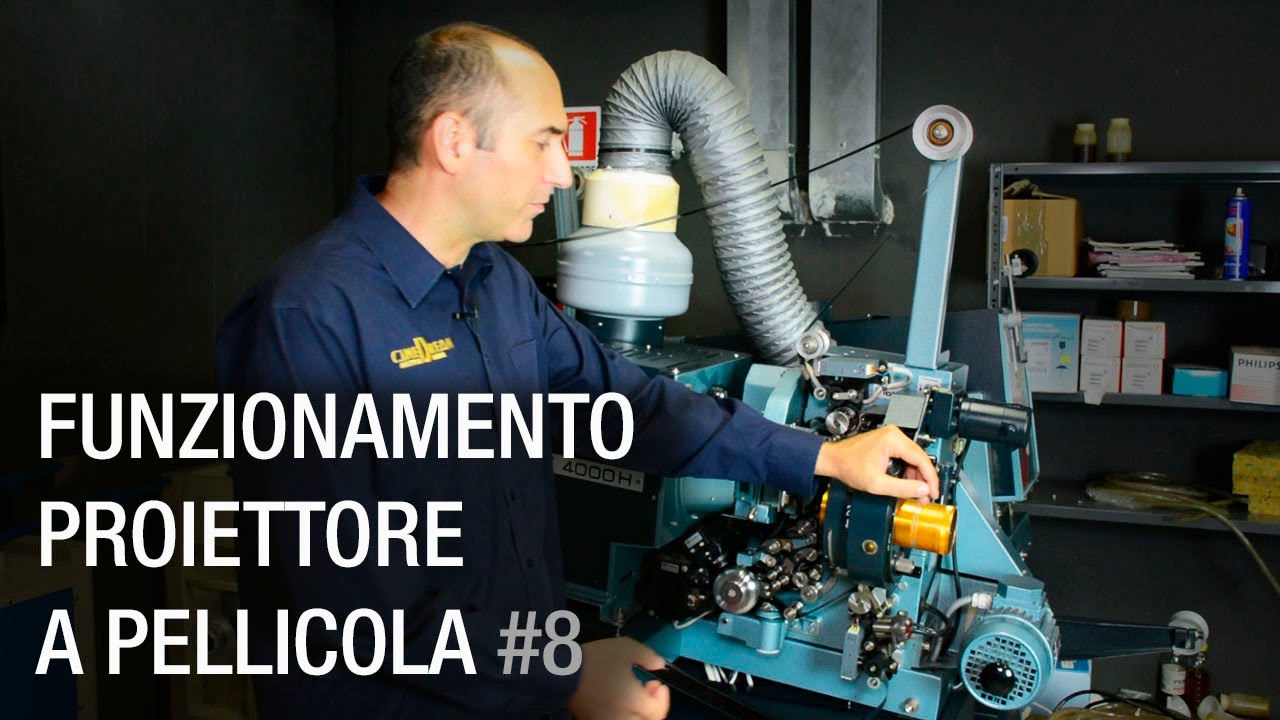 Come funziona un proiettore cinematografico #8