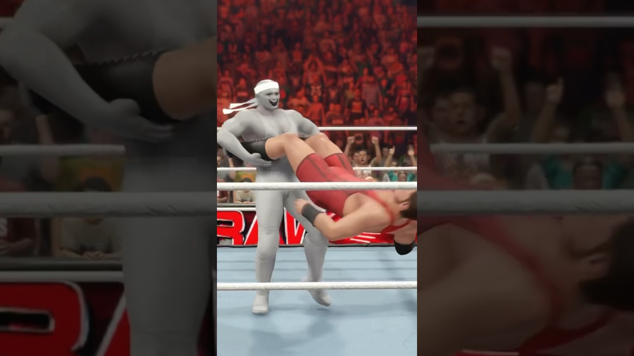 The Unimpeachable uses the tornado in WWE 2k23 #shorts