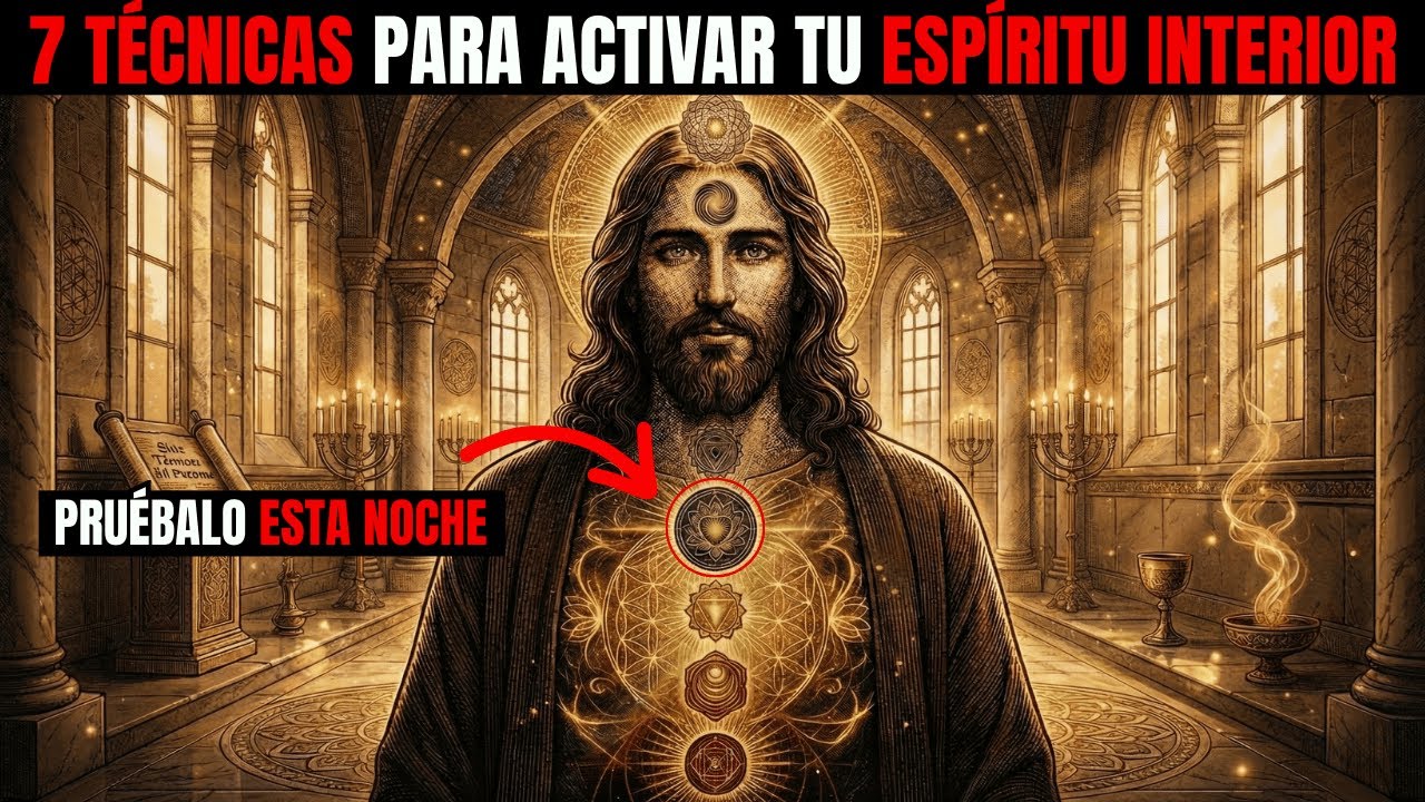 Jesús REVELÓ Las 7 Técnicas Para Activar ESPÍRITU INTERIOR (Espíritu Santo Que Iglesia Ocultó)