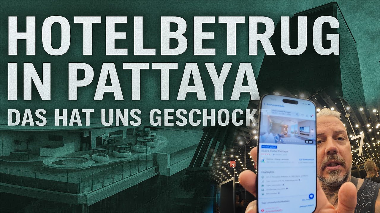 Sie hat geweint – das war unser Hotel-Schock in Pattaya 😢