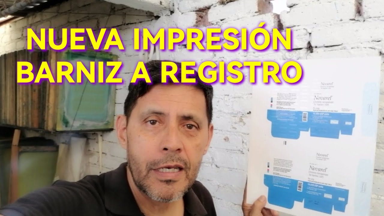 BARNIZ A REGISTRO NUEVA IMPRESION #serigrafía #serigrafiatextil #negociocreativo