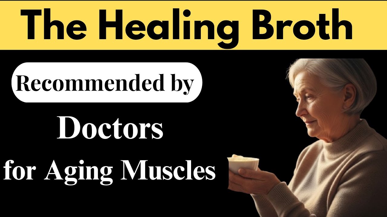 The Collagen Broth That Rebuilds Aging Muscles#viral#trending#colleagen#agingmuscles#seniorswellness