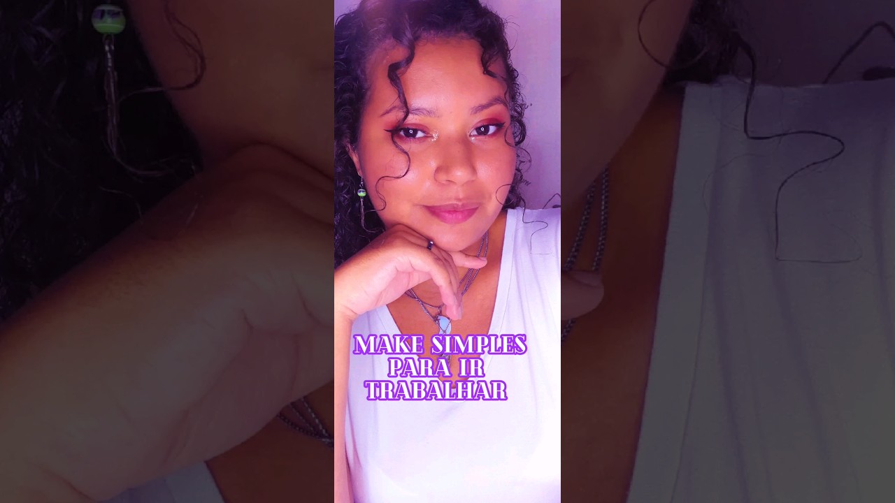 Make para ir trabalhar #instagram #tiktok #reels #youtube #shorts #maquiagem #inaebru #haters