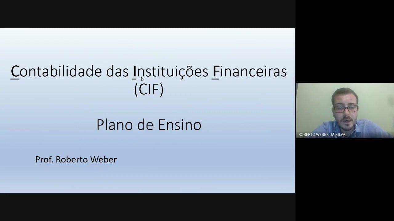 CIF - Aulas 01 e 02 - Apresentação da disciplina e História dos Bancos