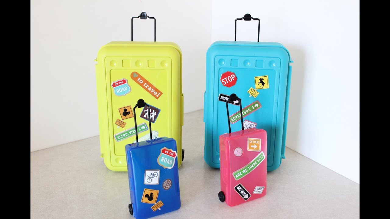 How to Make Doll Luggage | Suitcase | Plus Darbie Show Beginnings