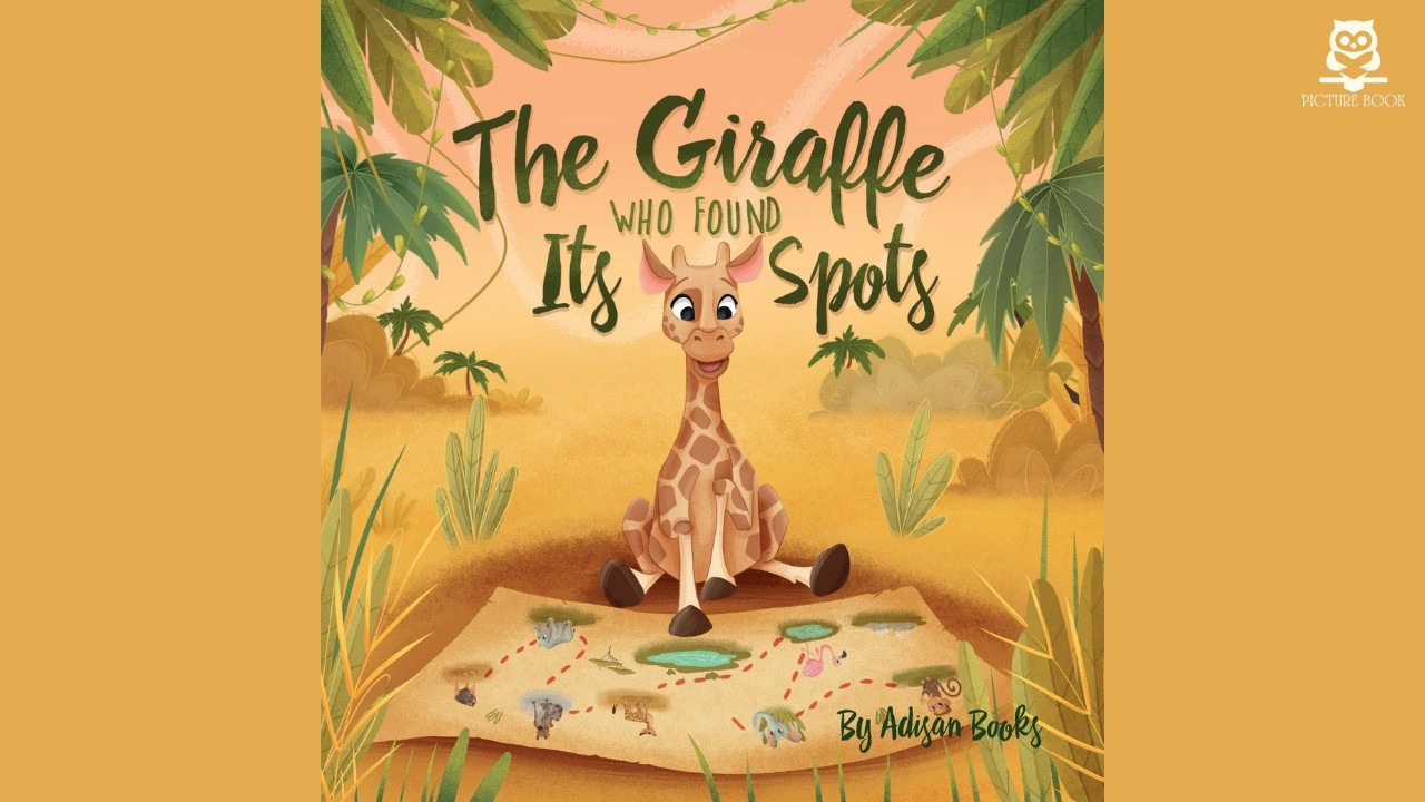 The Giraffe Who Found Its Spots, written by Adisan Books | 2020