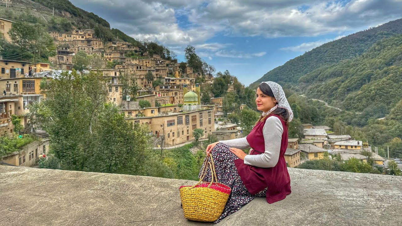 A Beautiful Day in Nomad Nature | Iran village life | Iran Nomadic Life| village tour