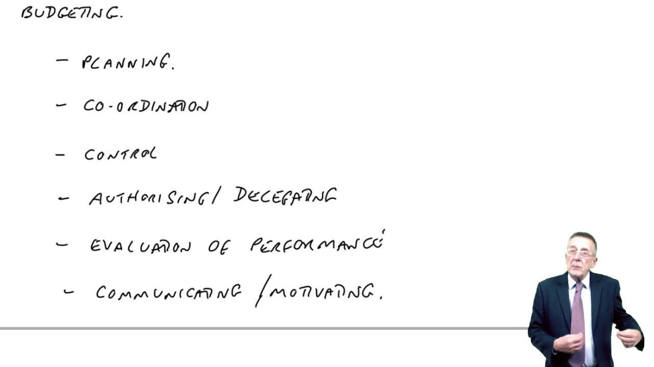 Бюджетирование, часть 1 — ACCA Performance Management (PM)