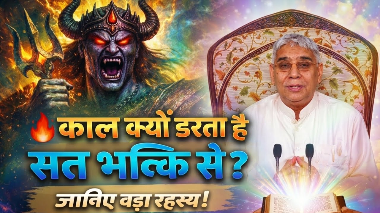 काल क्यों डरता है सत भक्ति से ?जानिए वड़ा रहस्य ! Santrampal Ji Maharaj | Satlok Bhakti Marg 