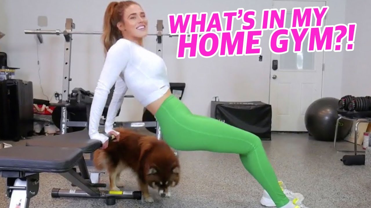 My New Home Gym Tour | Lana WWE | CJ Perry
