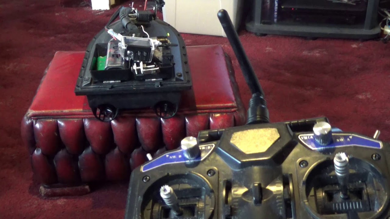 Baitboat Camera Winch - radio controlled