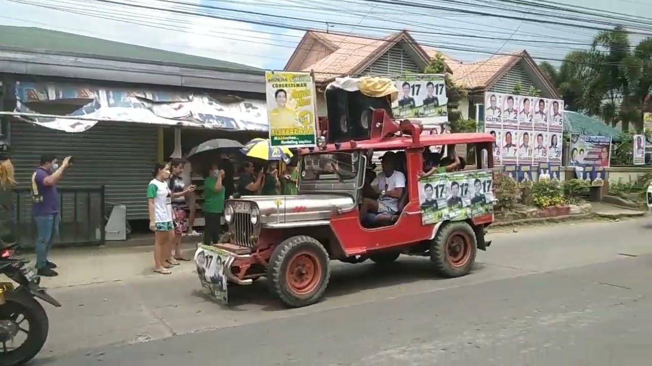 MOTORCADE NI GOV. DANIEL FERNANDO AT ANG BUONG TEAM PUSO AT TALINO DITO SA PANDI BULACAN.