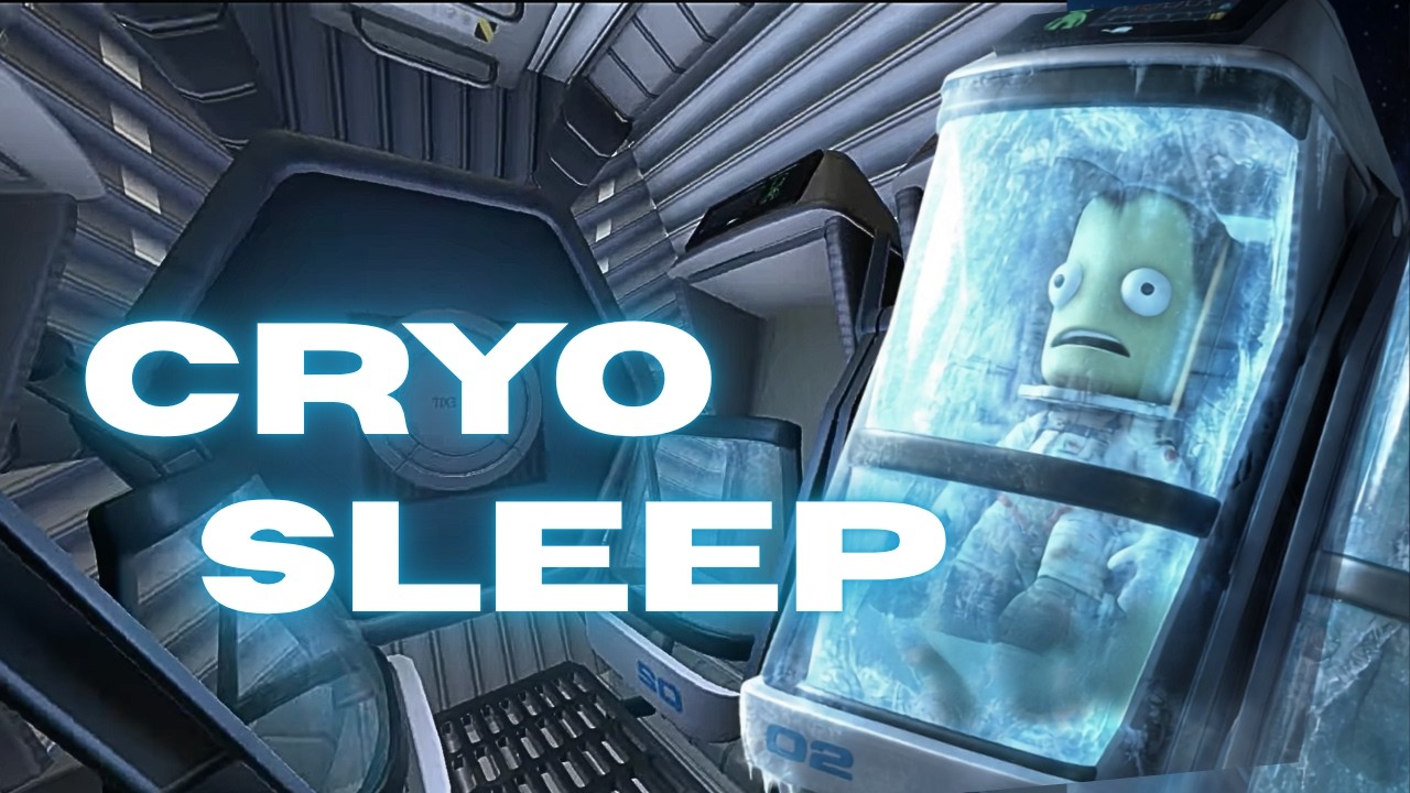 Погружение кербалов в криосон для миссий в дальний космос | Мод Deep Freeze для KSP