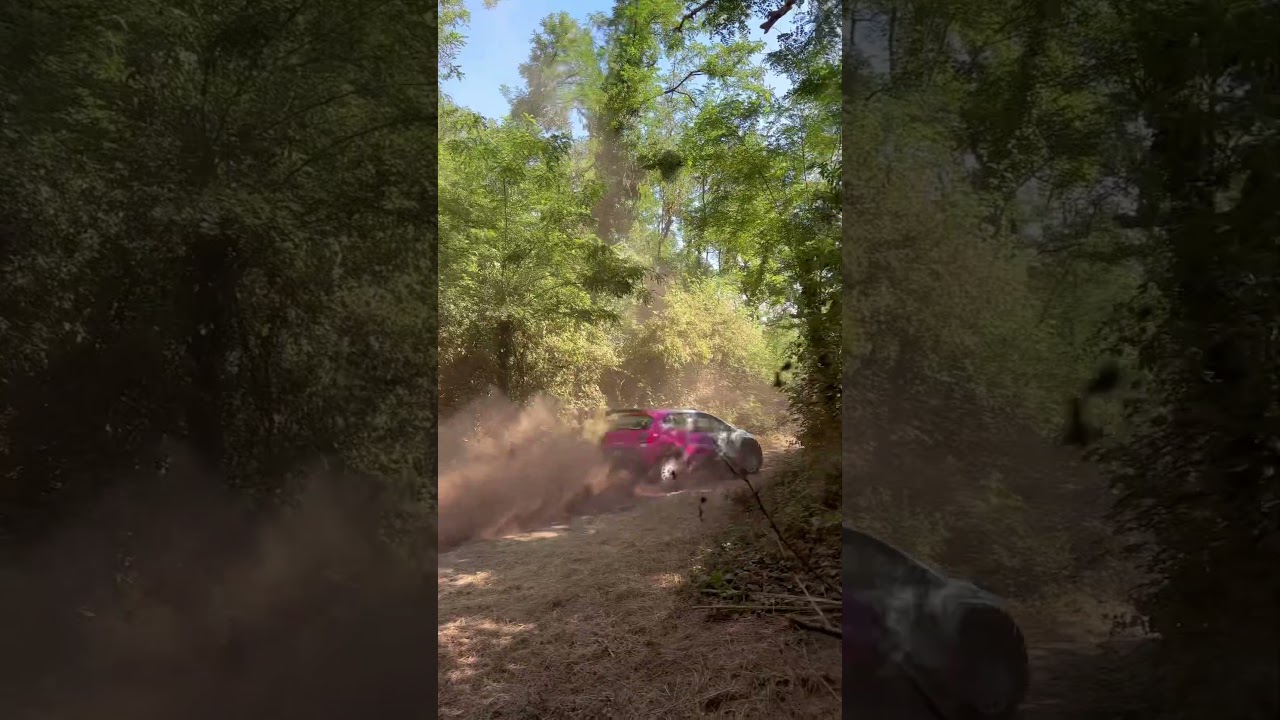 Rallye terre d&eacute;couverte Sarah Rumeau #flatout #rallyeterre #filles #corde