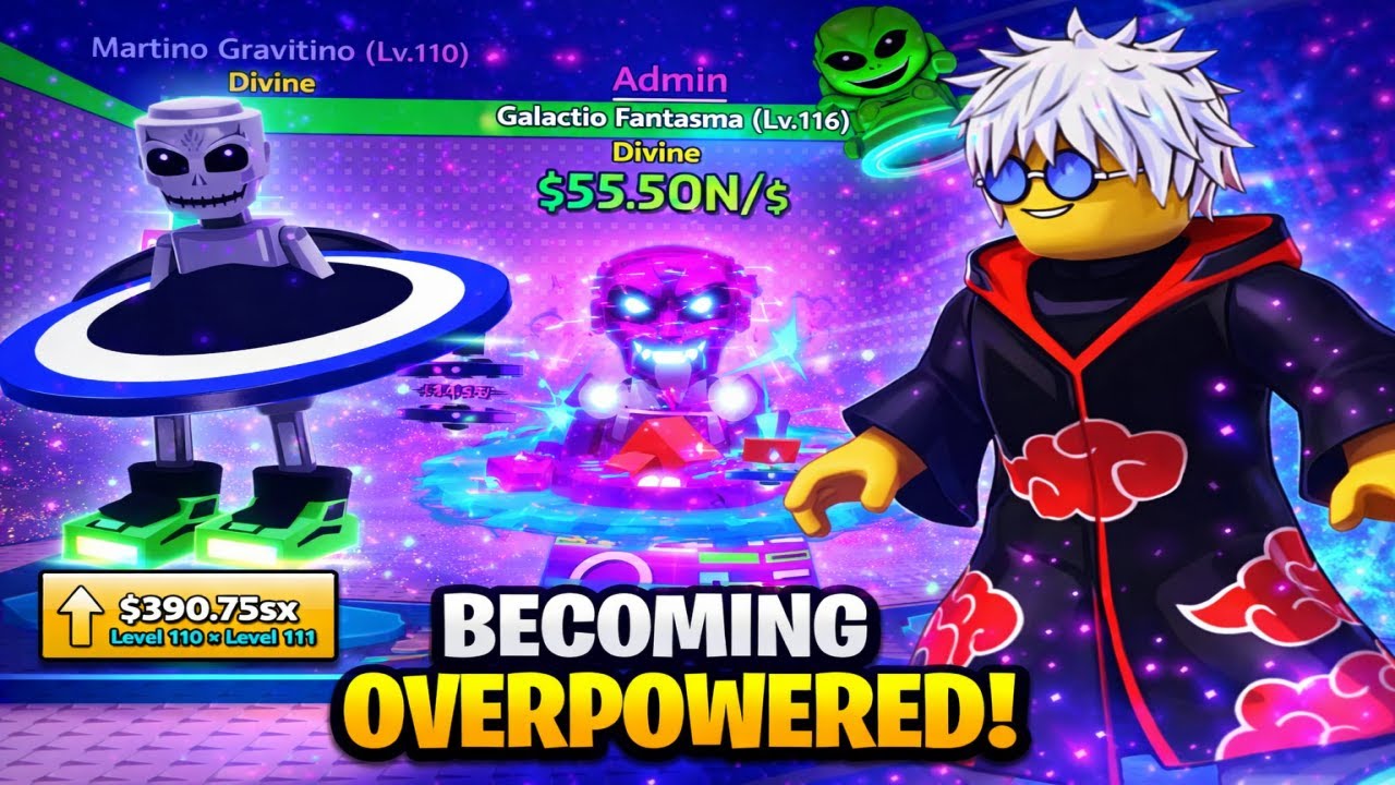 I Used Admin Brainrots To Become OVERPOWERED In Escape Tsunami For Brainrots!