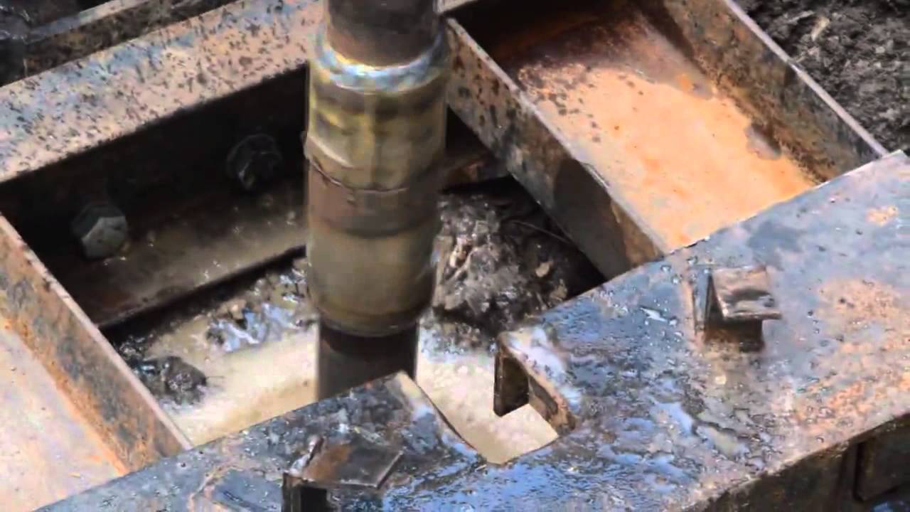 Бурение скважины на воду на мгбу инф-80 старого образца