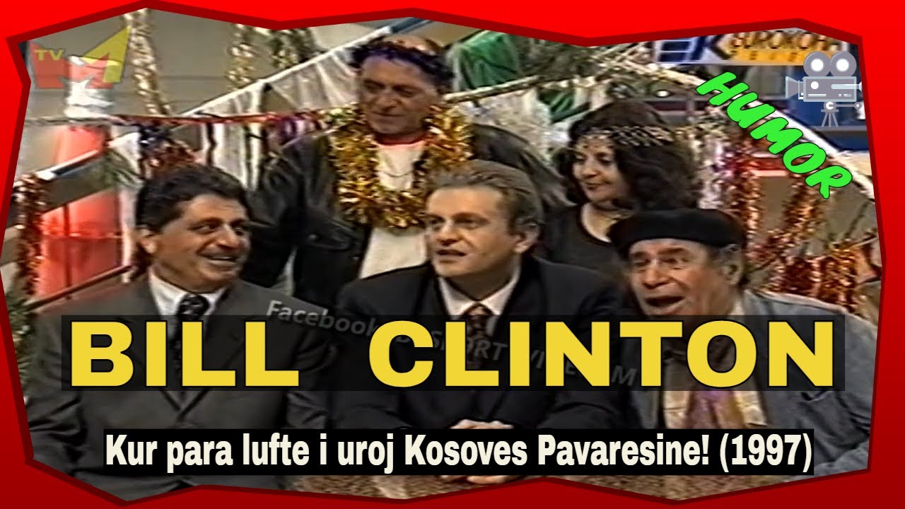 Bali Klinton kur na uroj Pavaresin ne vitin 1997 (Humor) Sabriu-Sinani-Luan Daka, Leze e Xhevat Qena