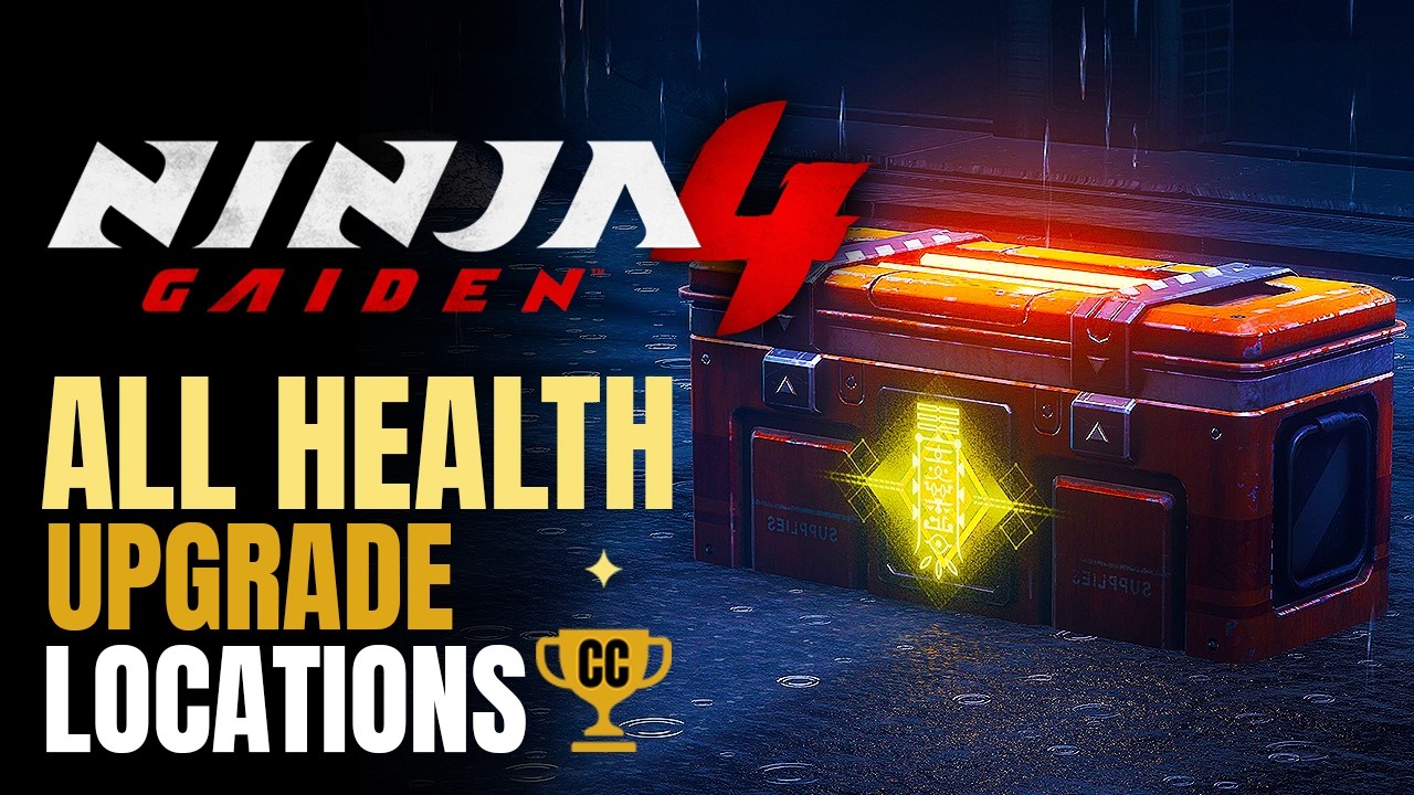 Ninja Gaiden 4 &mdash; All Health Upgrades 100% | Locations + MIssables (No Commentary)